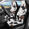 Cow Print Car Seat Cover for Women Men Fashion Soft Car Front Seat Decoration Auto Accessories Protectors Decor Fit for Car SUV Sedan Truck