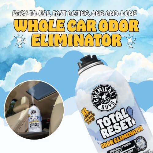 Chemical Guys, Total Reset Odor Eliminator Fogger, Car Interior, 2 Pack