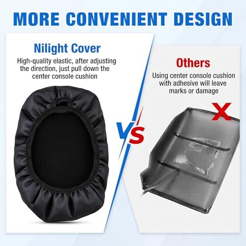 Nilight Center Console Cover Fit for Toyota RAV4 2019-2025 Armrest Cushion