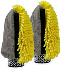 Chemical Guys, Three-Way Plush Microfiber Wash Mitt, Scratch-Free, 2 Pack
