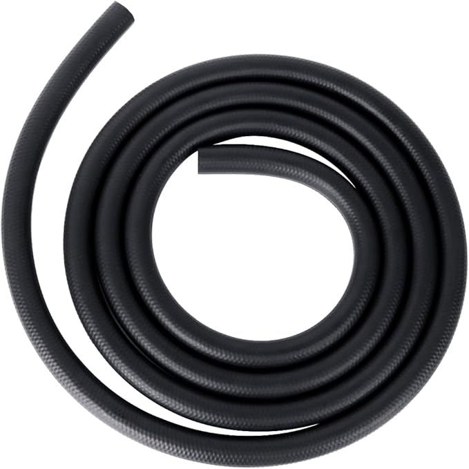 LokoCar Rubber Fuel Hose Line Push Lock 1/4" ID SAE 30R7 NBR 10ft 300PSI Black - Image 8