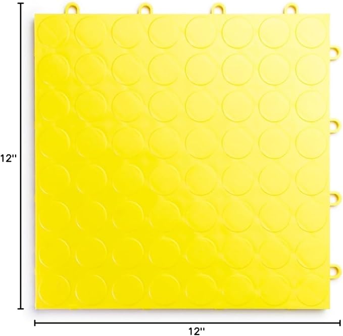 Big Floors RaceDeck CircleTrac, Interlocking Non-Slip Garage Flooring Tile - Image 7