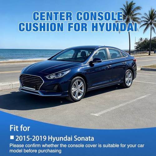 Nilight Center Console Cover for Hyundai Sonata 2015-2019 Armrest Cushion