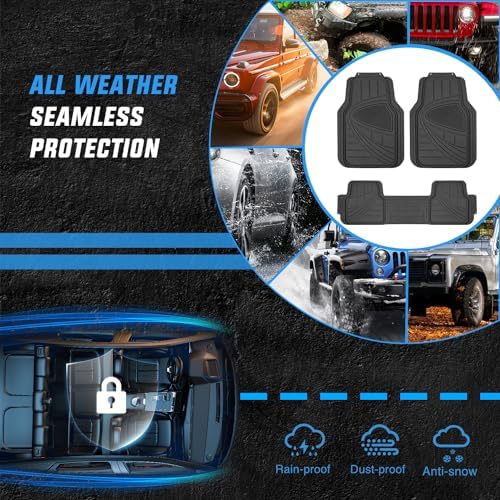 Nilight PVC Floor Mats for Cars Trucks SUVs