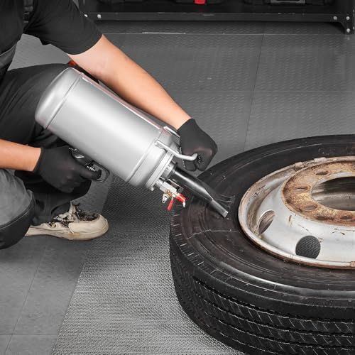 VEVOR Portable Tire Bead Seater, 1.6 Gal / 6 L Air Bead Blaster, Handheld Tire Inflator Tool, 87-116 PSI Operating Pressure, Trigger Seating Inflator for Car, Compact SUV, Light Truck, E-Bike, RV, ATV by VEVOR