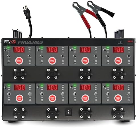 Schumacher Electric 12A Car Battery Charger & Maintainer, 6V/12V – DSR127 by SchumacherElectric