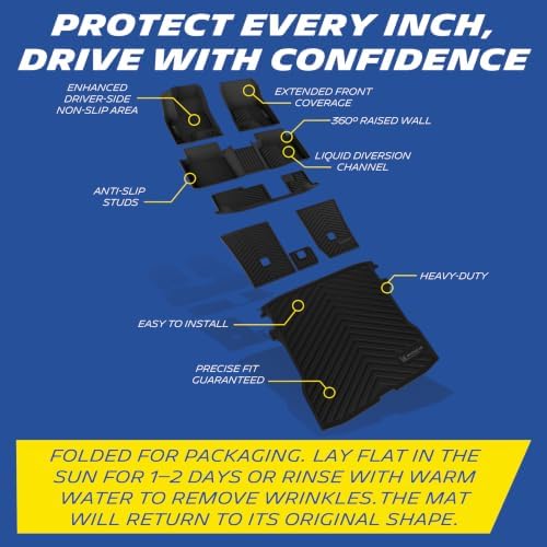 Michelin Vehicle Mats for 2026 Nissan Rogue PHEV (Plug-in Hybrid) 7-Seater