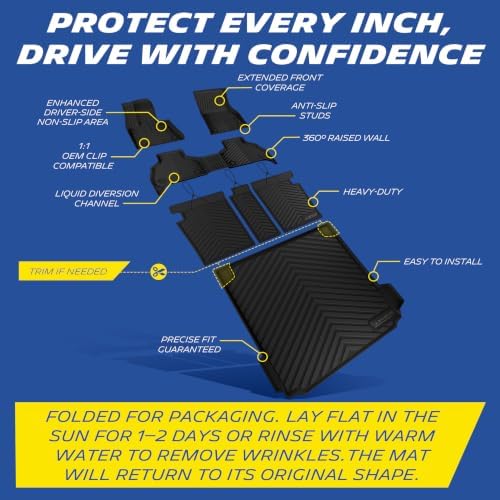 Michelin Vehicle Mats for 2019-2026 BMW X5 PHEV, 5 Seats, 7PCS