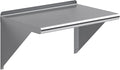 AmGood 24" Long X 16" Deep Stainless Steel Wall Shelf | NSF Certified | by AmGood