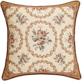 patdrea Designer French Vintage Square Throw Pillow Cover,18"x18" by Welcometopatdrea