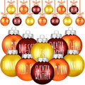 Thinkday 12 Pcs Fall Thanksgiving Ornaments for Tree, Harvest by Thinkday