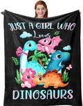 Amonee-YL Dinosaur Blanket, Dinosaur Blanket for Girls 40"X50", Dino Gifts by Amonee-YL