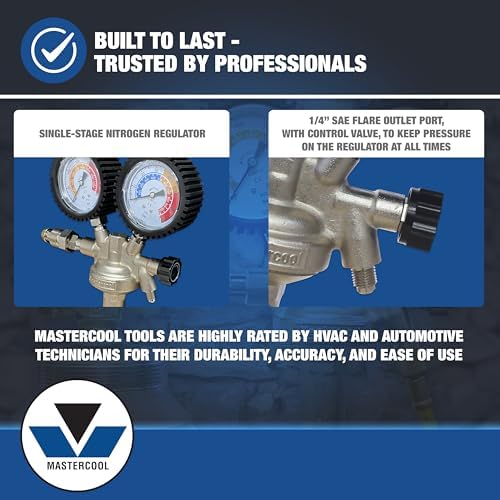 Mastercool 53010-AUT Automotive Nitrogen Pressure Test Kit - Image 5