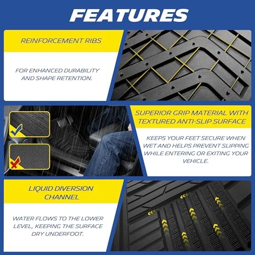 Michelin Vehicle Mats for 2019-2026 Chevy Silverado/GMC Sierra 1500