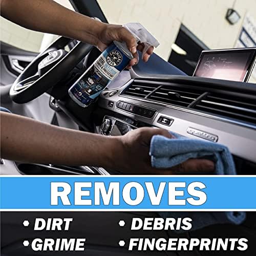 Chemical Guys, 9-Piece Interior Car Cleaning Kit, Cleaner, Gel, Brushes