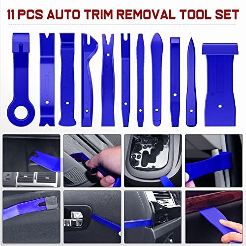 Nilight 238Pcs Trim Removal Tool, Auto Push Pin Bumper Retainer Clip Set