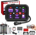 Nilight 6 Gang Switch Panel Relay System w/APP Control Automatic Dimmable