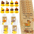 Liliful 48 Sets Friendsgiving Desk Decor Happy Friendsgiving Rubber Ducks by Liliful
