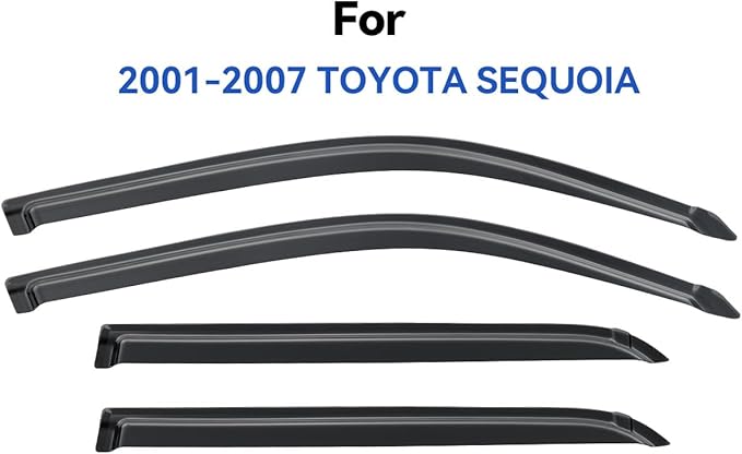 Window Visors Rain Guards Shield - Image 2