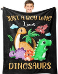 Amonee-YL Dinosaur Blanket 40"X50", Dinosaur Blanket for Boys, Dino Gifts by Amonee-YL