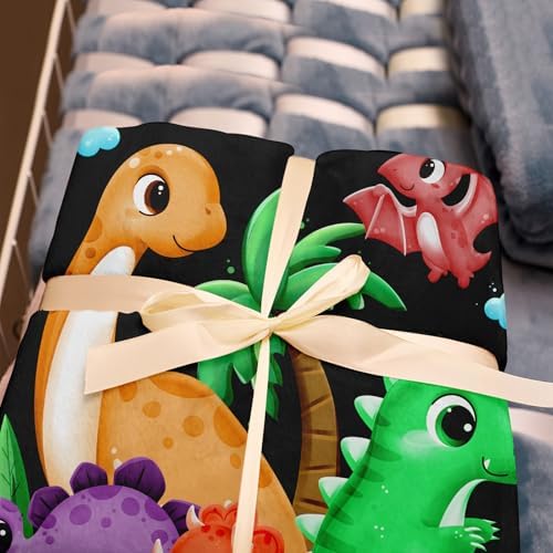 Amonee-YL Dinosaur Blanket 40"X50", Dinosaur Blanket for Boys, Dino Gifts - Image 3