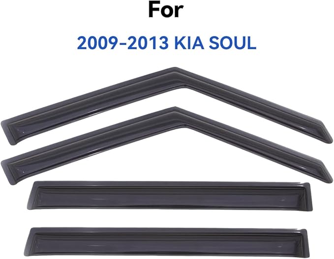 Window Visors Rain Guards Shield - Image 2