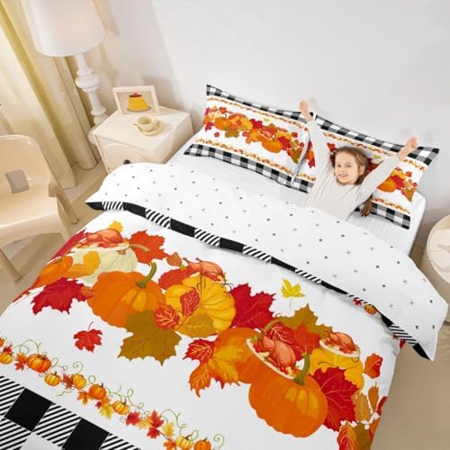 Feelyou Autumn Bedding King Size for Kids Boys Girls - Image 5