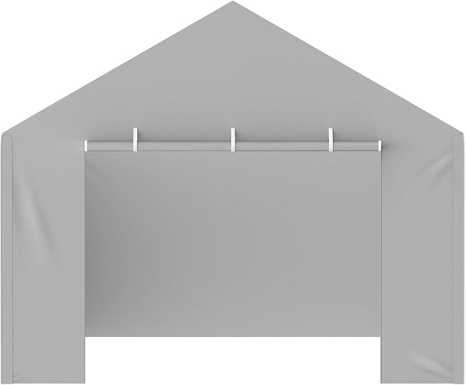 VEVOR Carport Replacement Canopy Cover Side Wall 12 x 20 ft, Garage Tent - Image 11