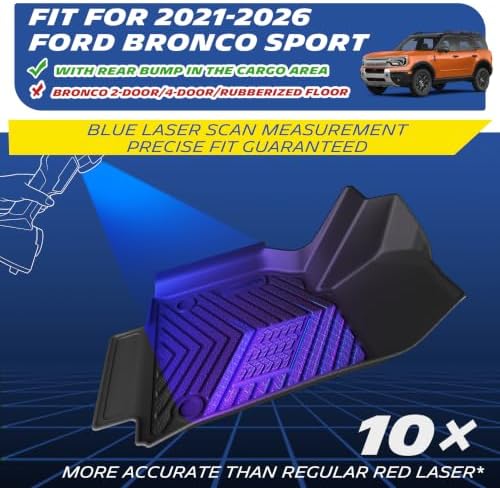 Michelin Vehicle Mats for 2021-2026 Bronco Sport (4 Piece)