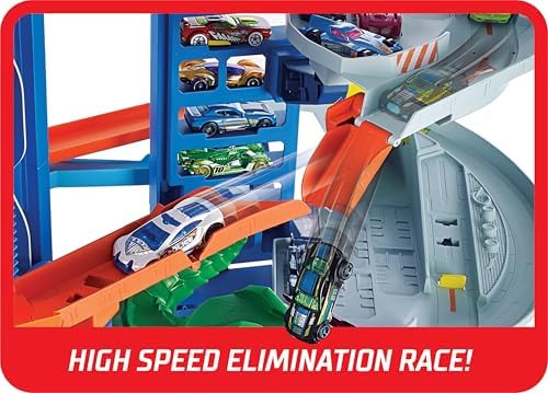 Hot Wheels Ultimate Garage Track Playset & 2 1:64 Scale Toy Cars​​​​ - Image 6