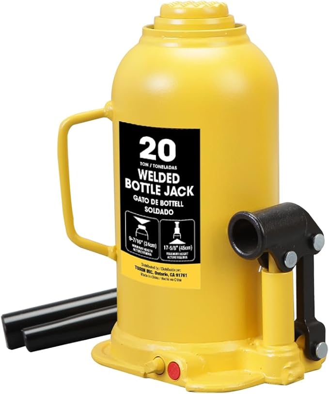 YELLOW JACKET 20 Ton Bottle Jack All Welded Hydraulic Jack - Image 7