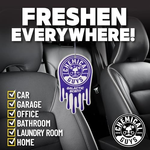 Chemical Guys, Hanging Air Fresheners, Galactic Scent, 12 Pack, for Cars - Image 5