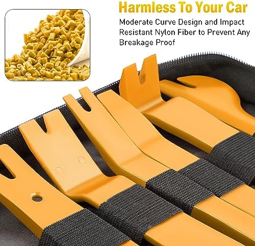 GOOACC 19Pcs Trim Removal Tool Set with Storage Bag - Image 7