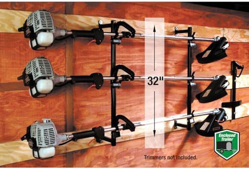 Buyers Products LT12 Locking Landscape Trimmer Rack Holds 3 Tools - Image 6