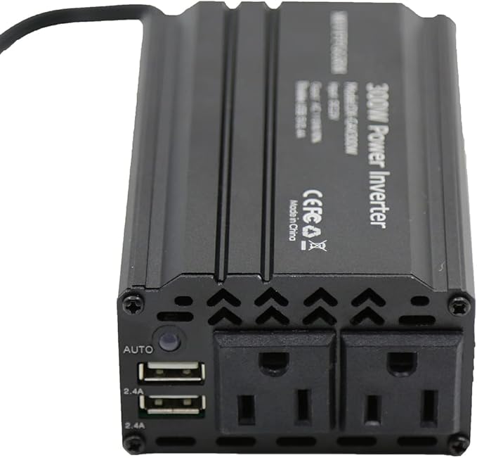 300W Power Inverter DC 12V to 110V AC Car Inverter - Image 6
