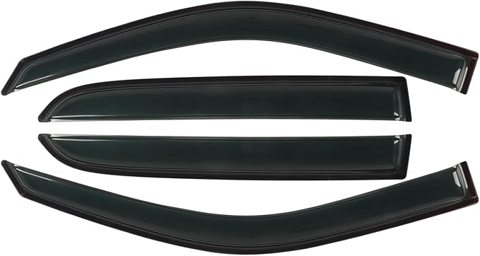Window Visors Rain Guards Fit for 2009-2018 Dodge Ram 1500, 19-23 1500 Classic - Image 2