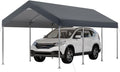 12X20 Ft Heavy Duty Carport Canopy, Portable Garage, Car Tents, Reinforced by BouPower