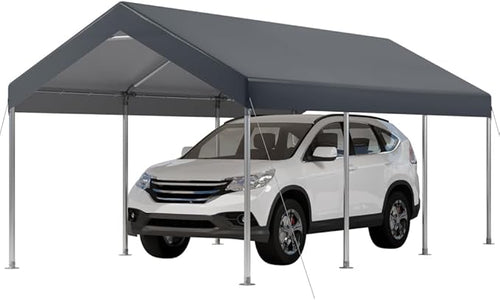 12X20 Ft Heavy Duty Carport Canopy, Portable Garage, Car Tents, Reinforced by BouPower