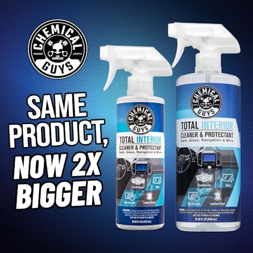 Chemical Guys Total Interior Cleaner, Protectant & Car Detailer, 32 oz