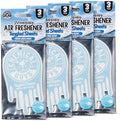 Chemical Guys, Hanging Air Fresheners, Tangled Sheets Linen Scent, 12 Pack by ChemicalGuys