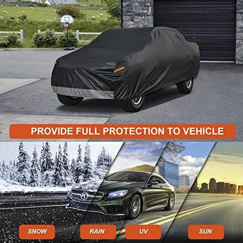 Kayme 7 Layers Truck Cover Waterproof All Weather, Heavy Duty Outdoor Pickup - Image 8