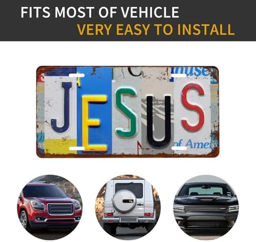 Jesus Front License Plate 6" * 12" for Women