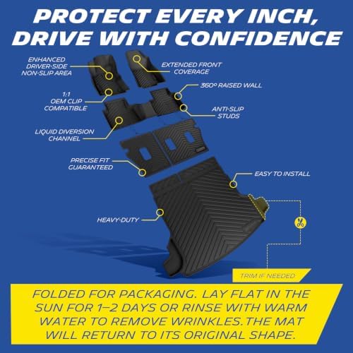 Michelin Vehicle Mats for 2025-2026 Subaru Forester Gas (6 Piece)