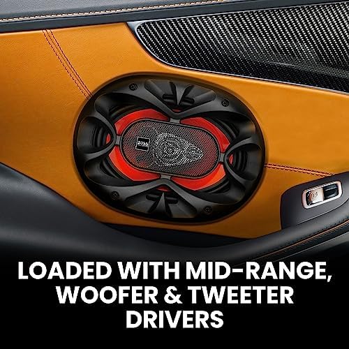 BOSS Audio Systems CH5730 5 x 7 Car Speakers, 300 Watts Per Pair, 3 Way