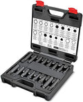 Powerbuilt 16 Pc. Locking Lug Nut Master Key and Removal Tool Set - 647860 by PowerbuiltTools