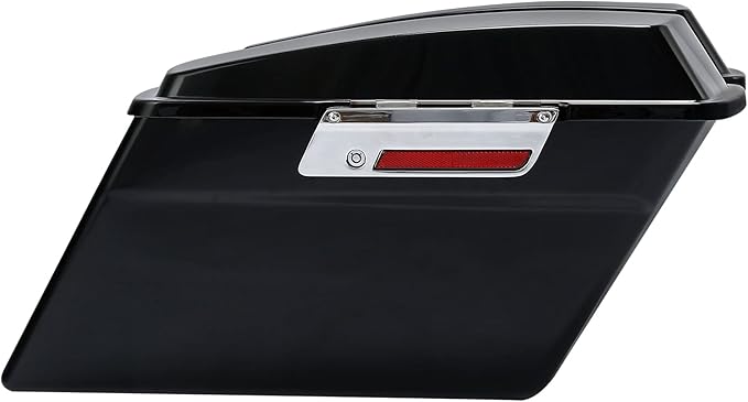 Green-L Gloss Black Hard Saddlebags Fit - Image 3