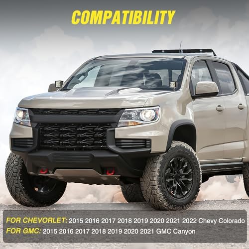 Nilight Ditch Light Brackets for Chevy Colorado 2015-2022, GMC Canyon 15-21