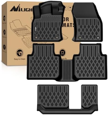 Nilight TPE Floor Mats for Volkswagen Tiguan 7 Seats