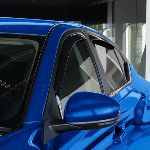 Goodyear Shatterproof in-Channel Window Deflectors for Nissan Altima 2019-2026, Rain Guards, Window Visors for Cars, Vent Deflector, Car Accessories, 4 pcs - GY008435