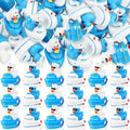 RoundFunny 50 Pcs Mini Sunglasses Sailor Cruise Ducks Tiny Resin Duck by RoundFunny